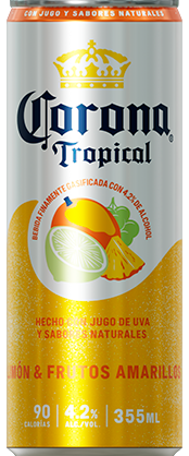 Cerveza Tropical Limón & Frutos Amarillos